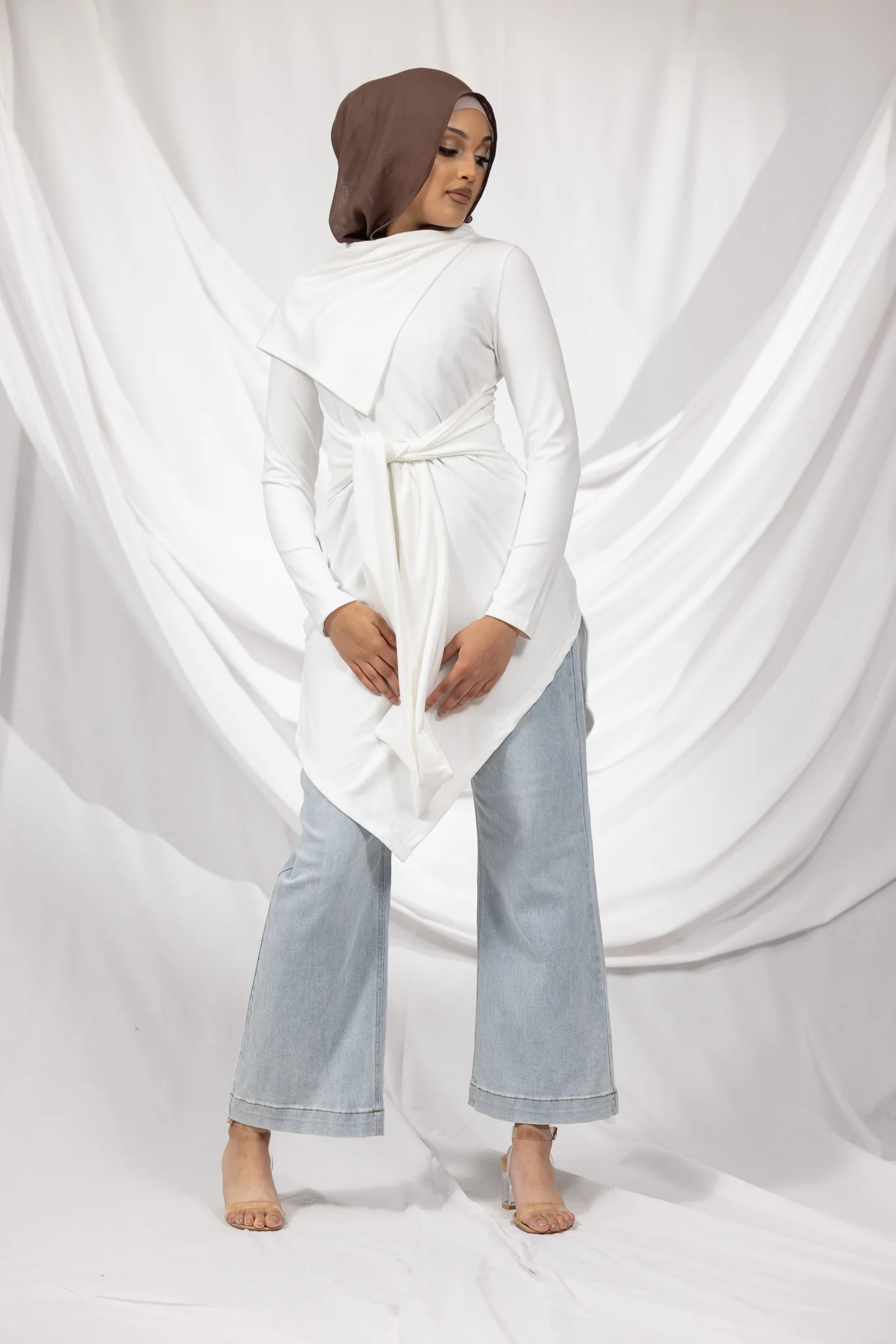 The Crescent Marcella Detailed Tie Jacket - Image 3