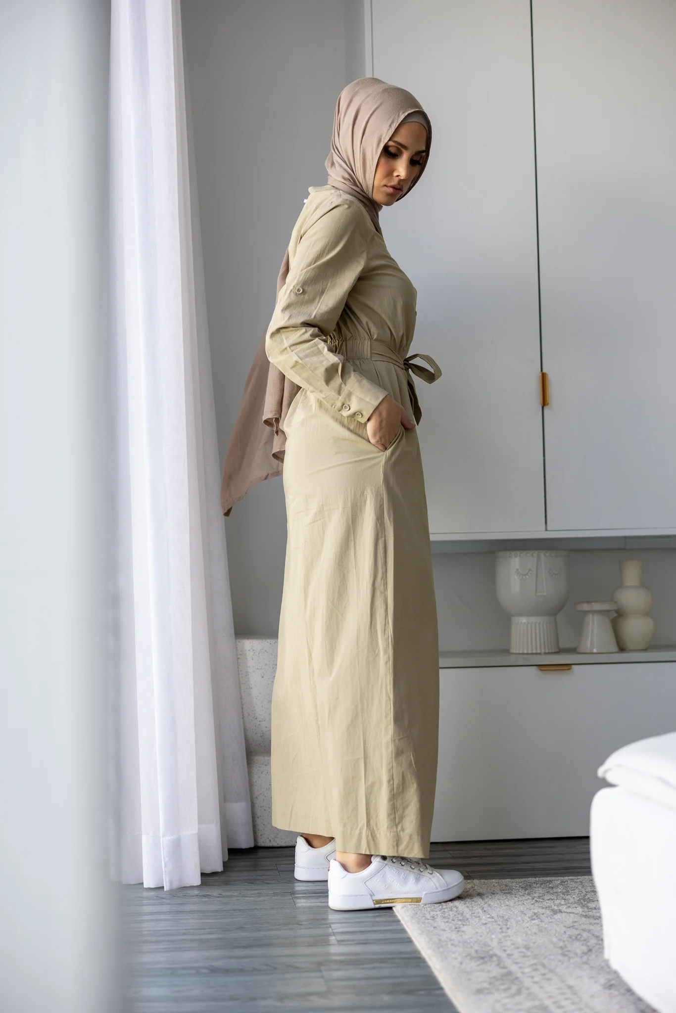 The Crescent Pina Elastic Back Maxi Dress - Image 3