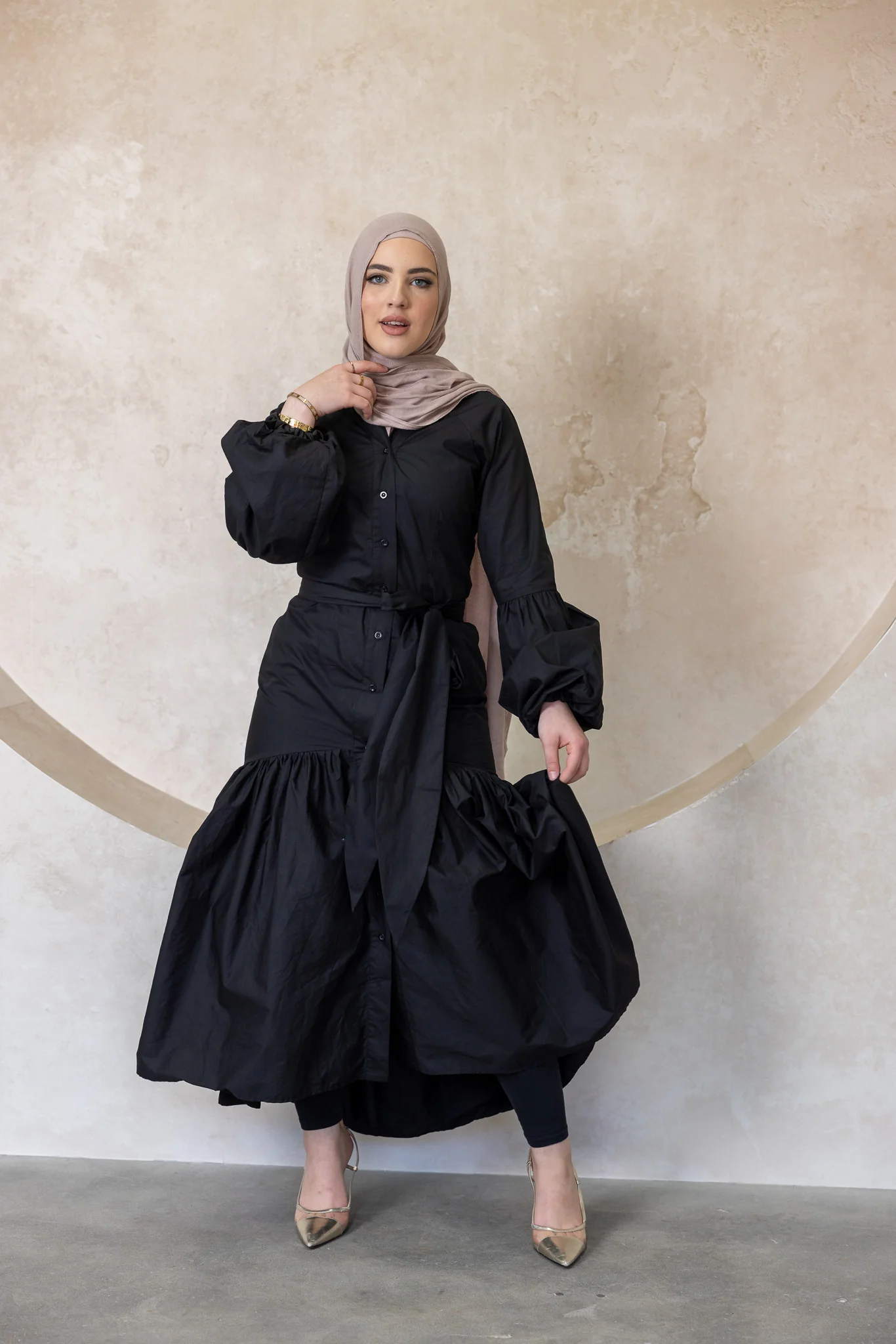 The Crescent Roshelle Detailed Dress - Image 4