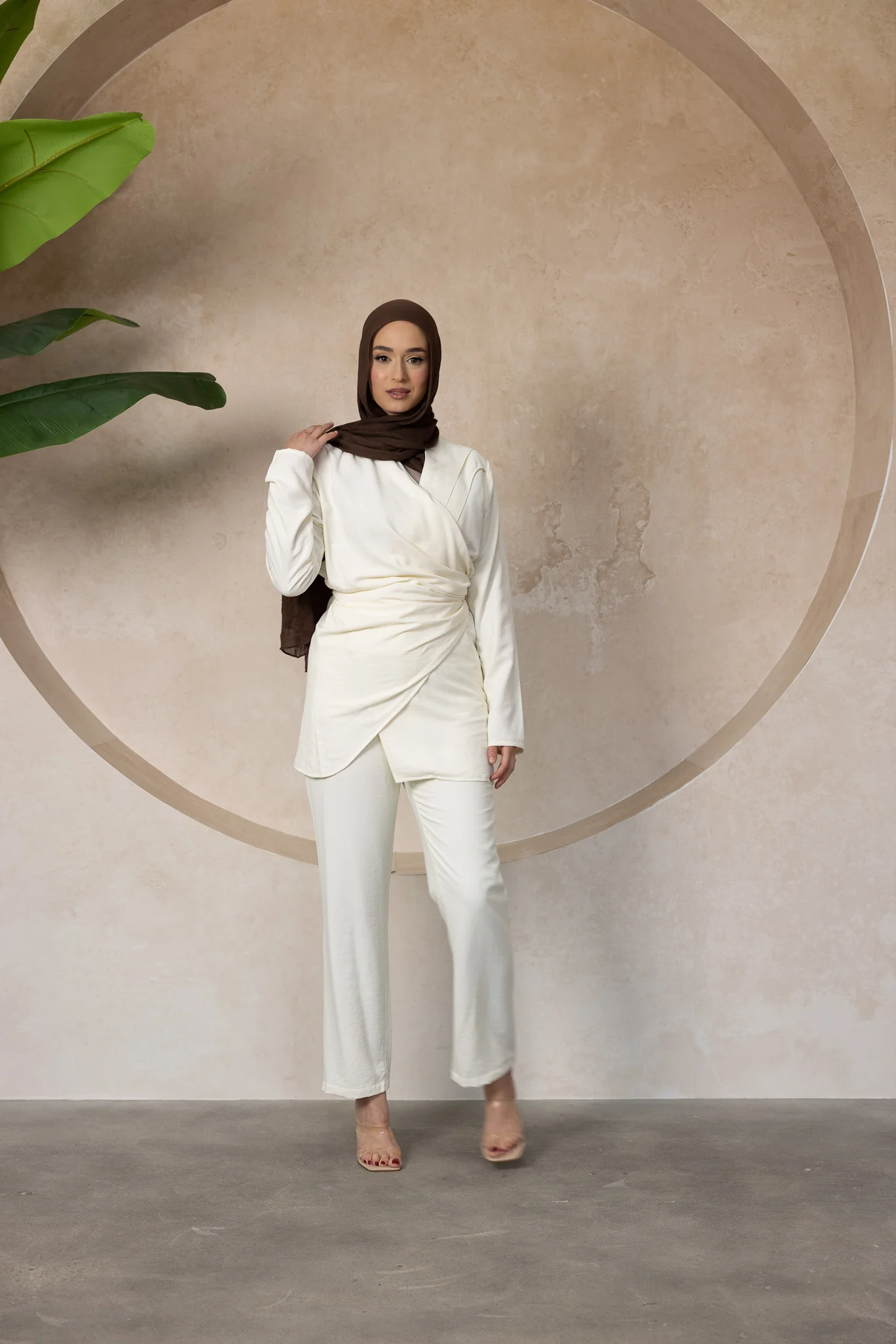 The Crescent Saba Wrap Jacket - Image 8