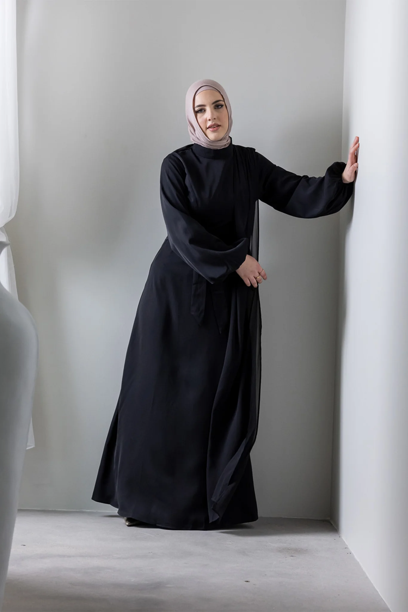 The Crescent Sundar Drape Dress - Image 10
