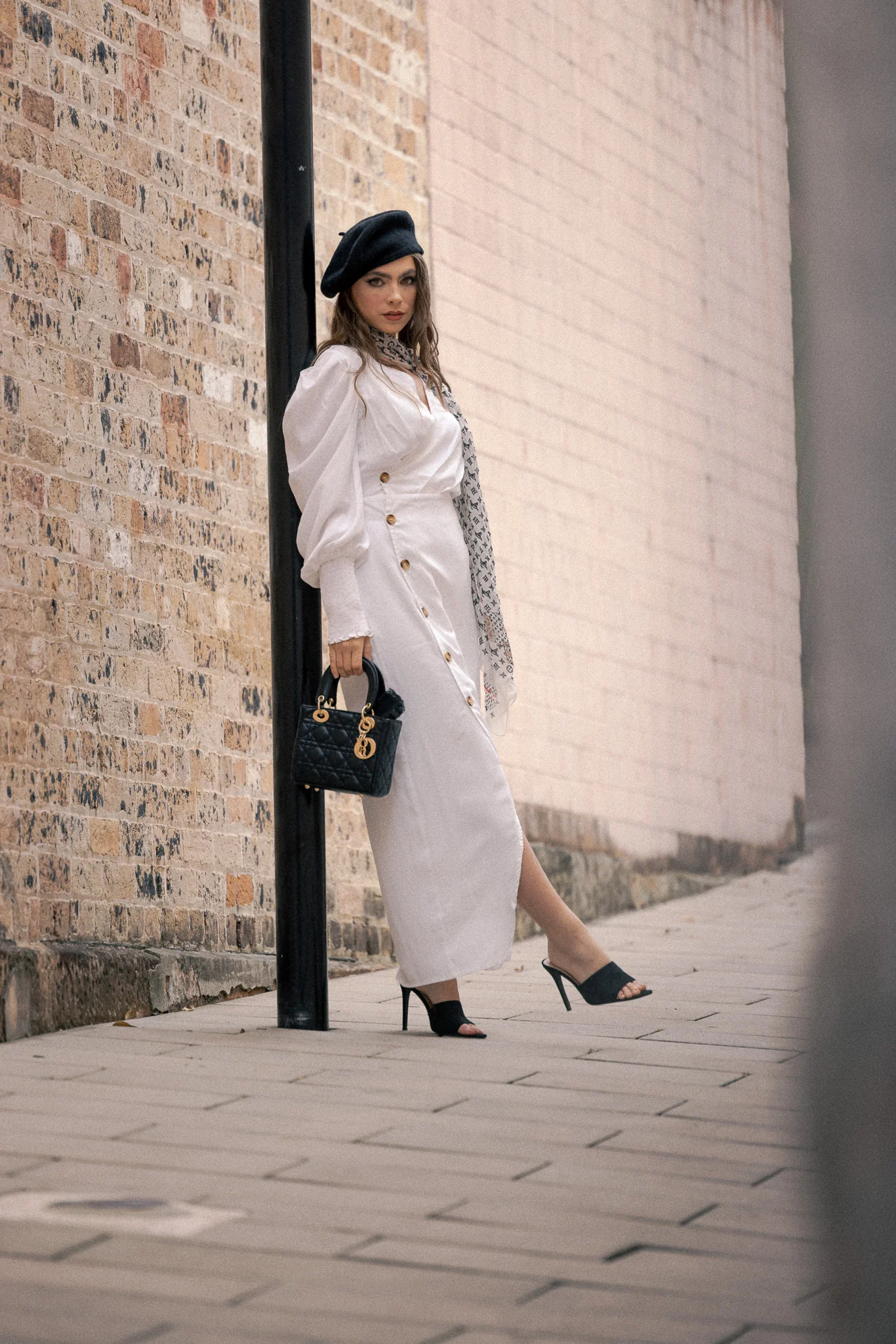The Crescent Vernal Puff Sleeve Dress - Image 11