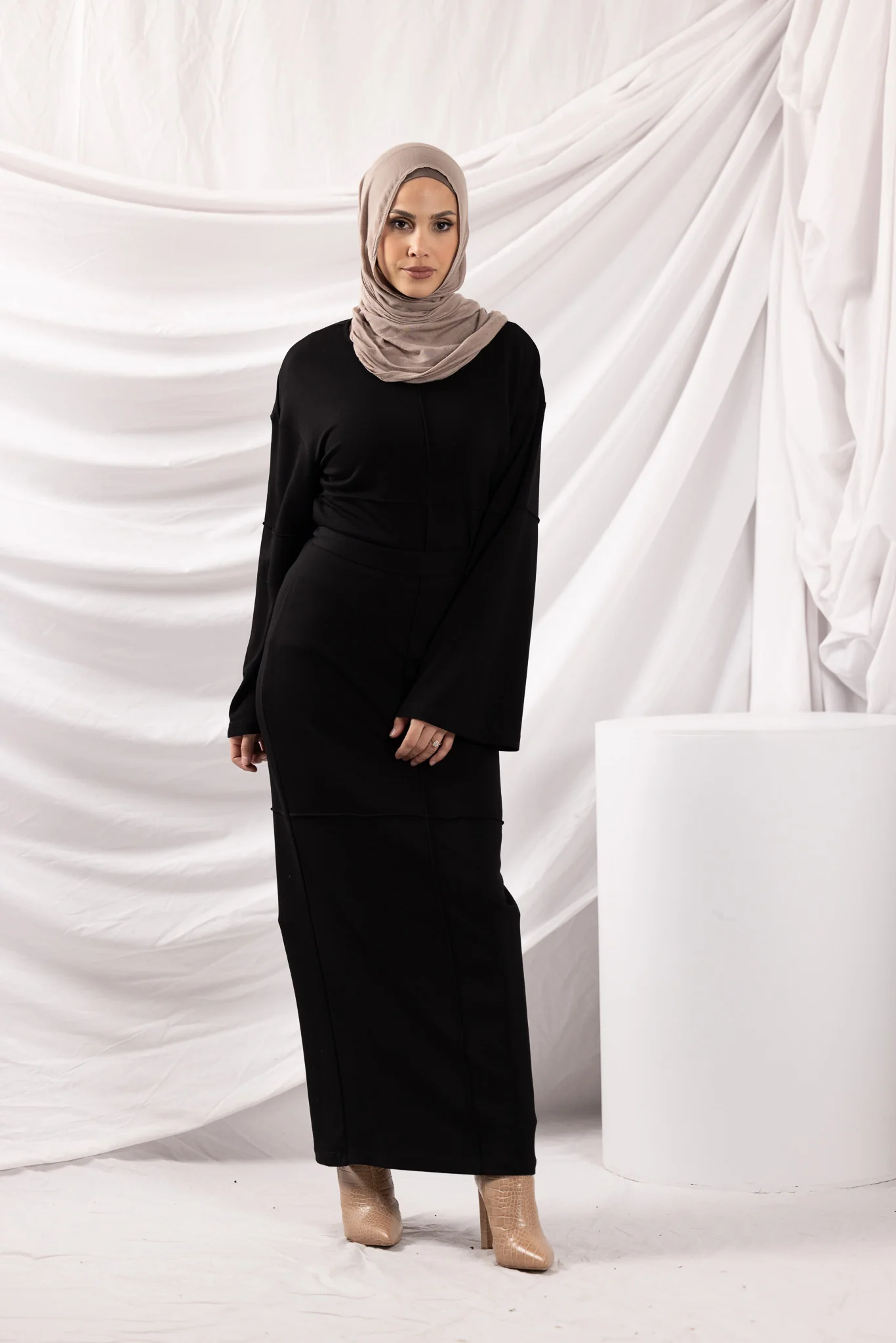 The Crescent Zara Tie Dress - Image 11