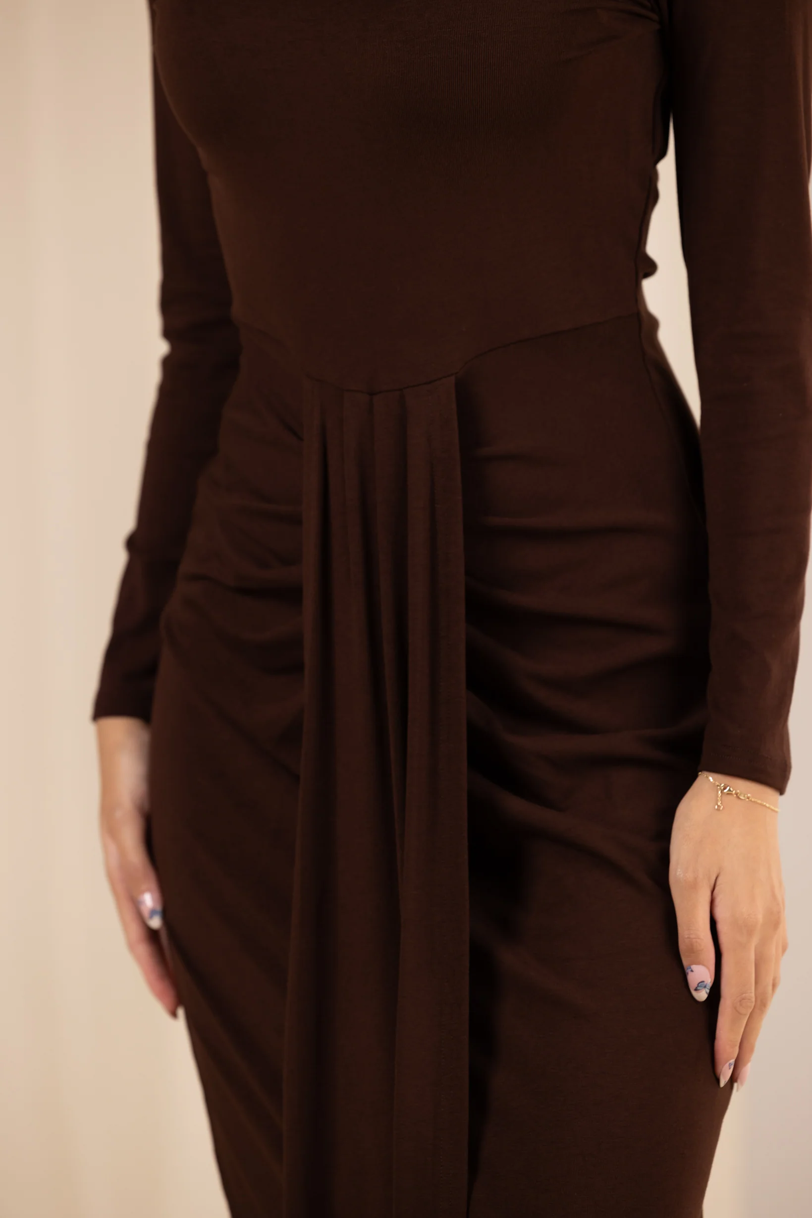 The Grand Drape Skirt Dress - Image 3