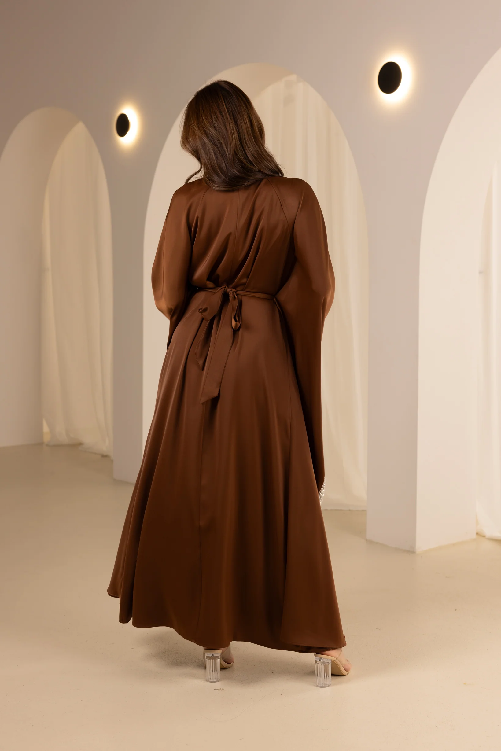 The Grand Sabina Detailed Kaftan - Image 18