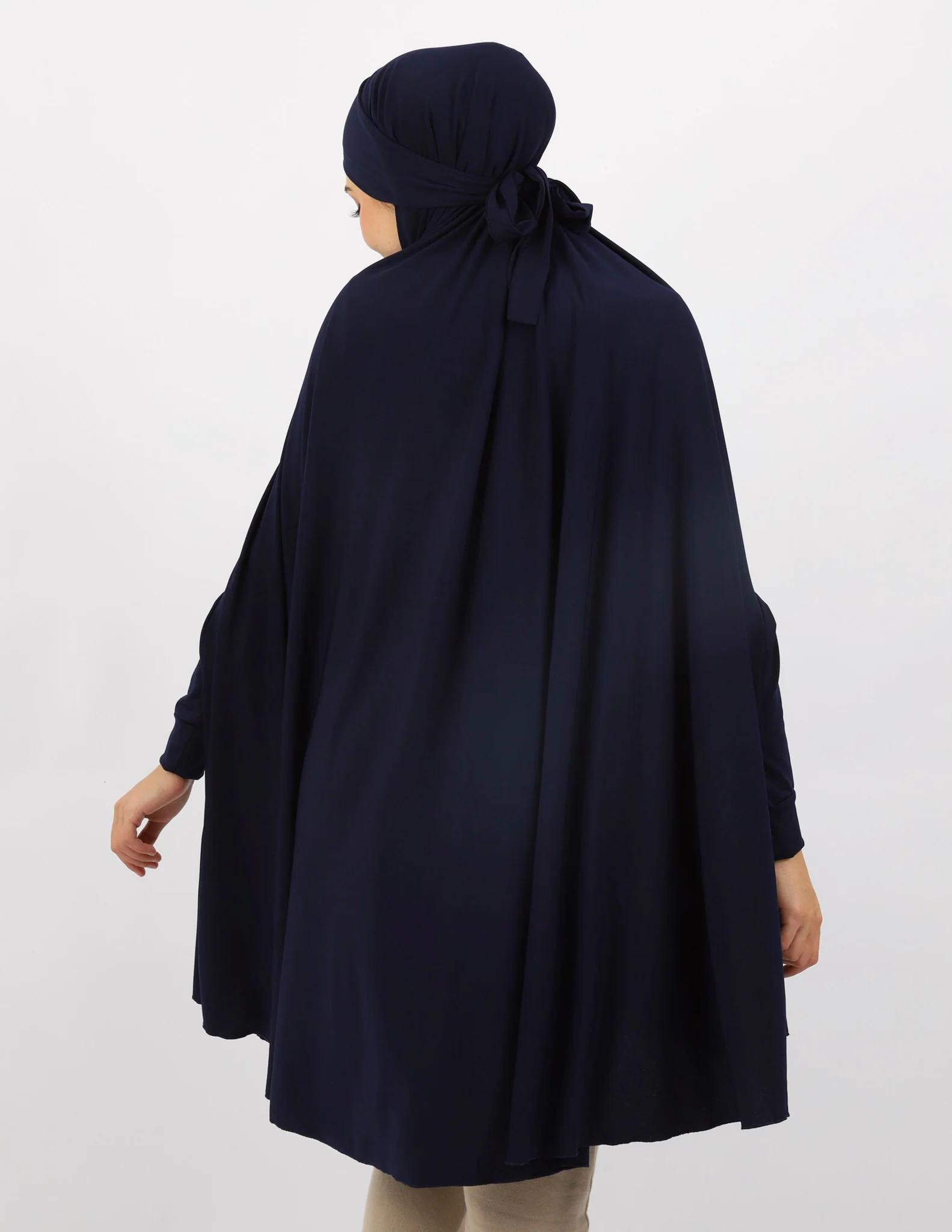 Tie Back Jilbab Sleeves - Shades of Blue - Image 21