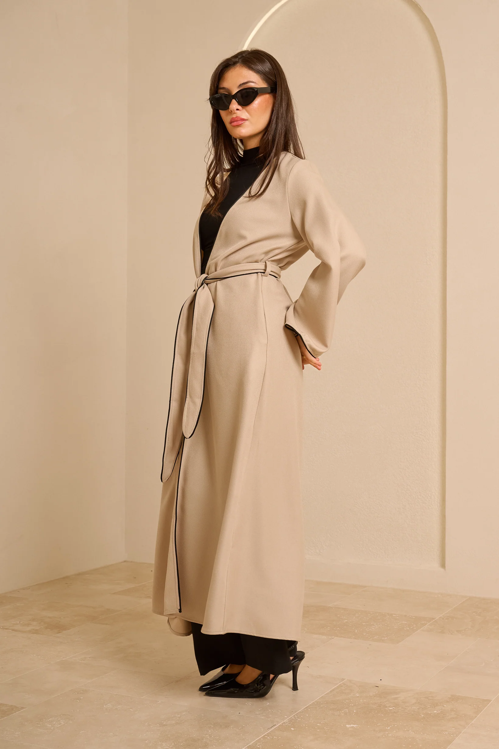 Tie Cardigan — ÈLAN Edit - Image 8
