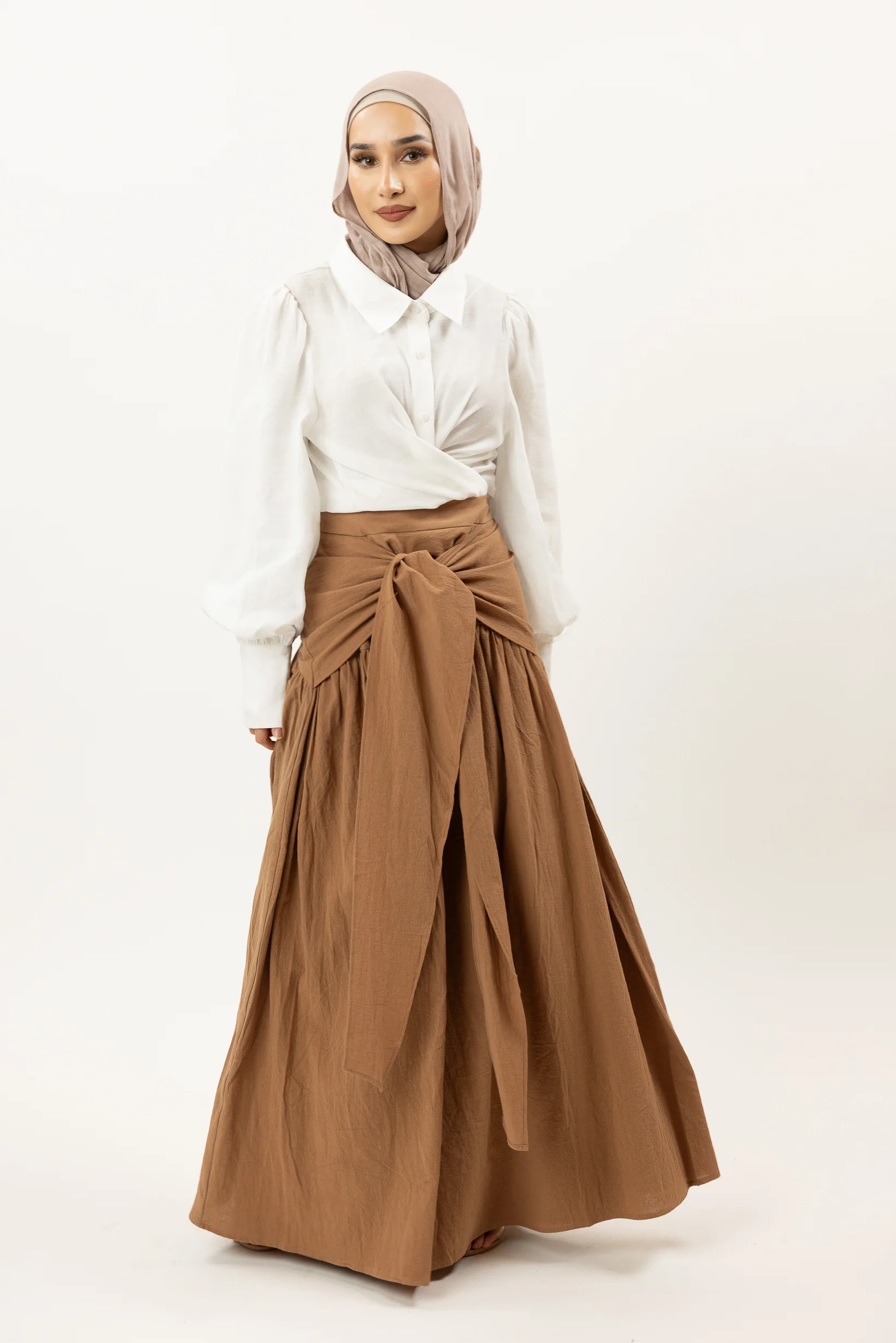 Tiffany Tie Front Skirt