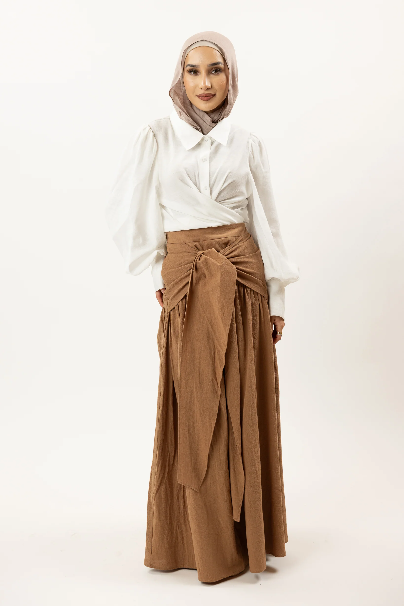 Tiffany Tie Front Skirt - Image 2