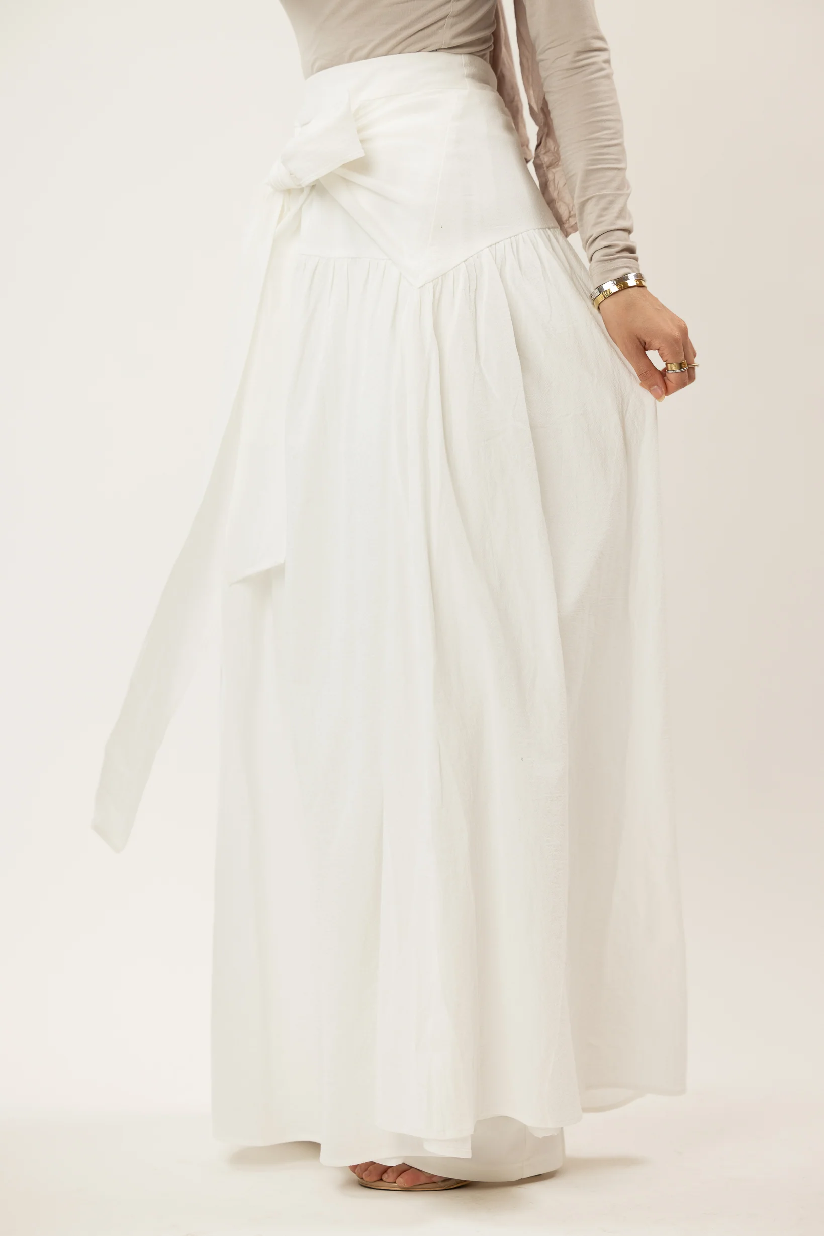 Tiffany Tie Front Skirt - Image 7
