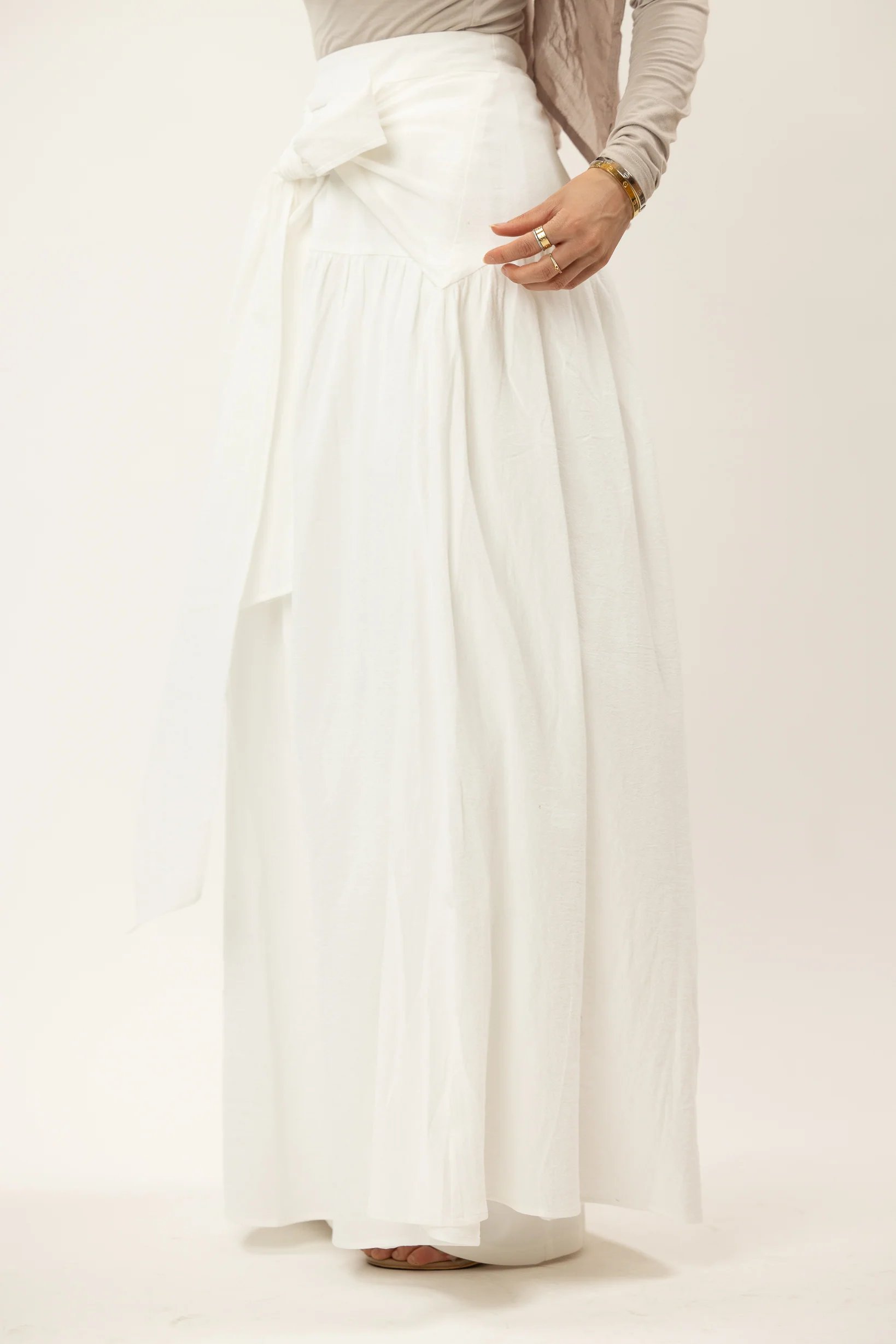 Tiffany Tie Front Skirt - Image 9