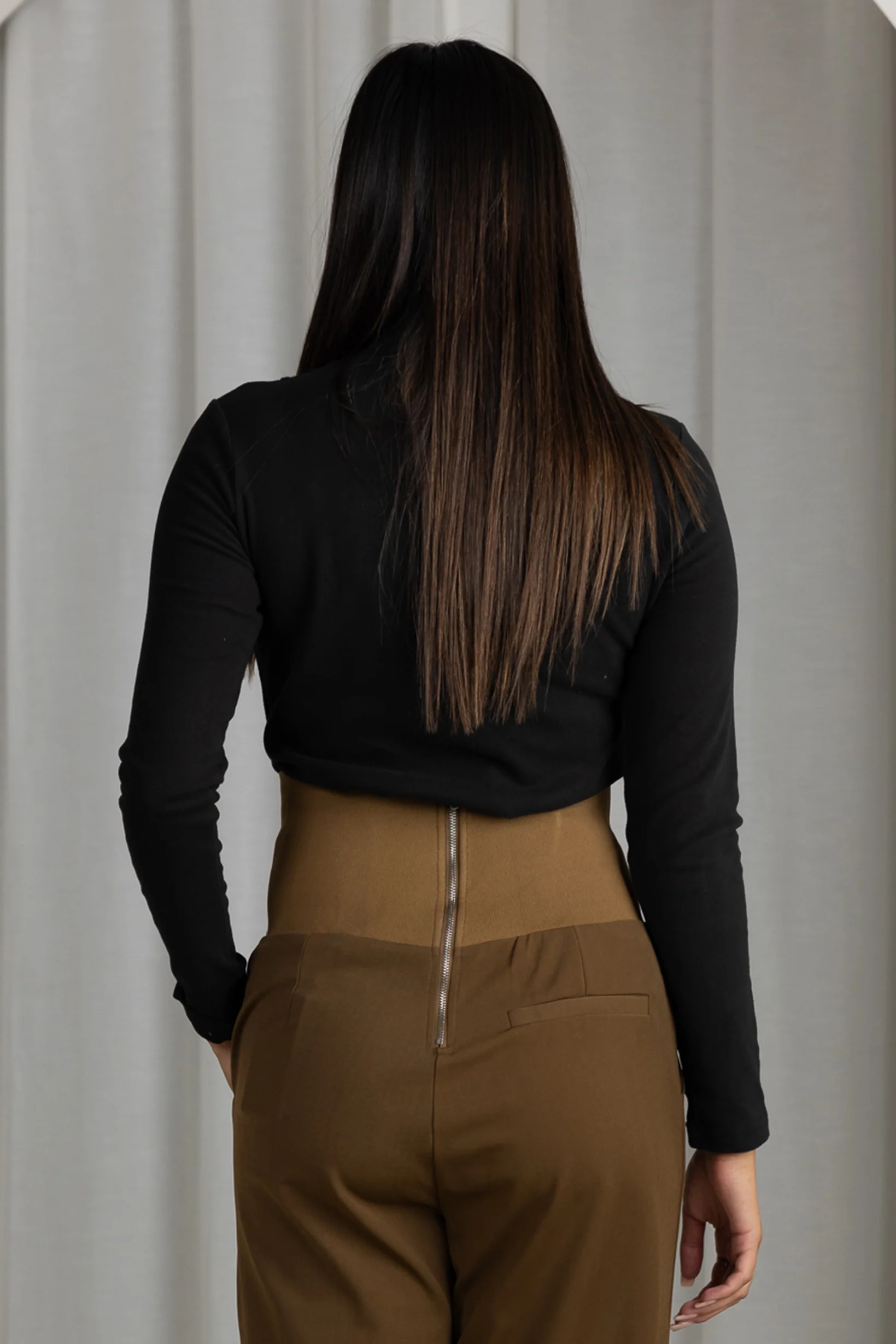 Turtle Neck Stitch Top - Image 10