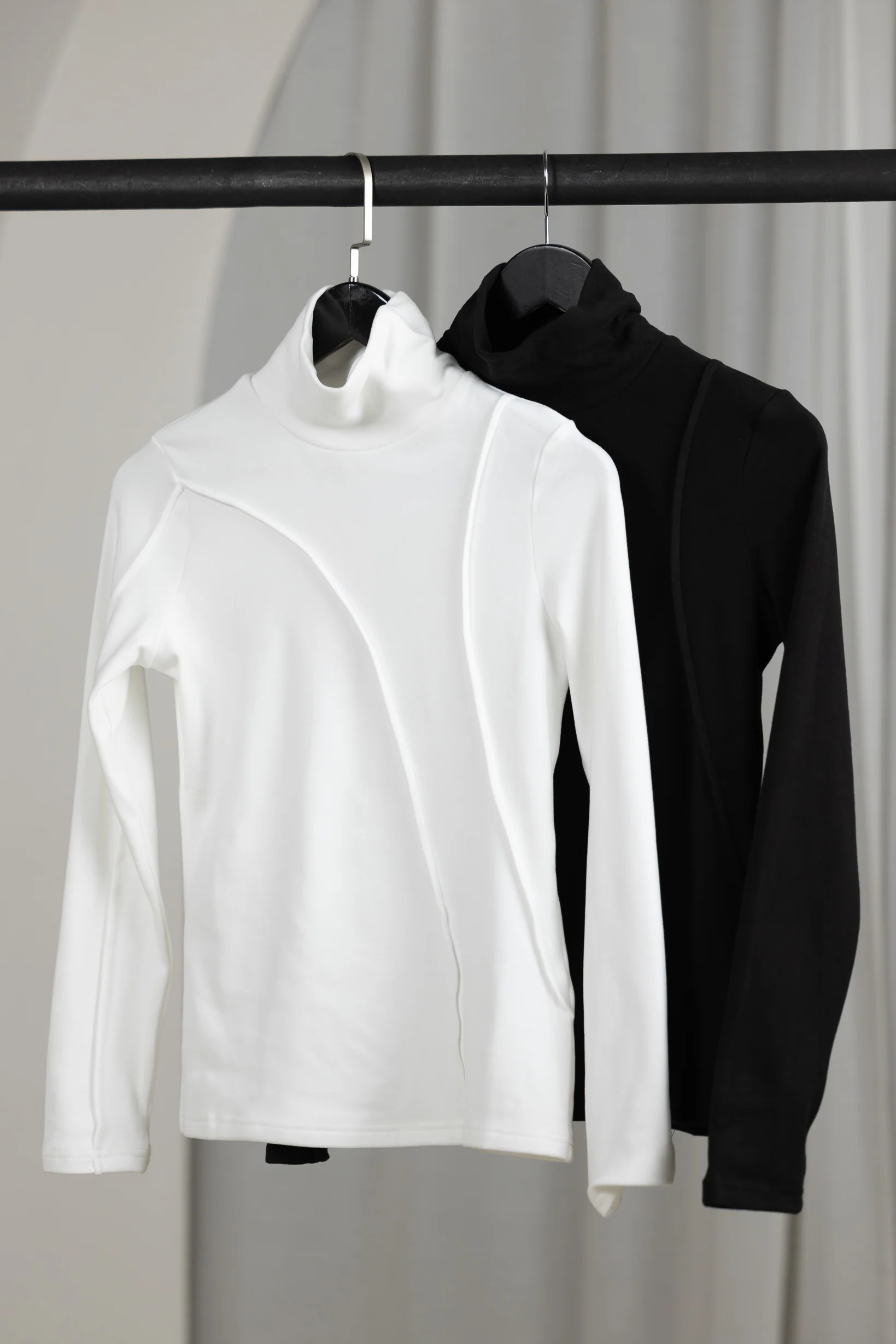 Turtle Neck Stitch Top - Image 7