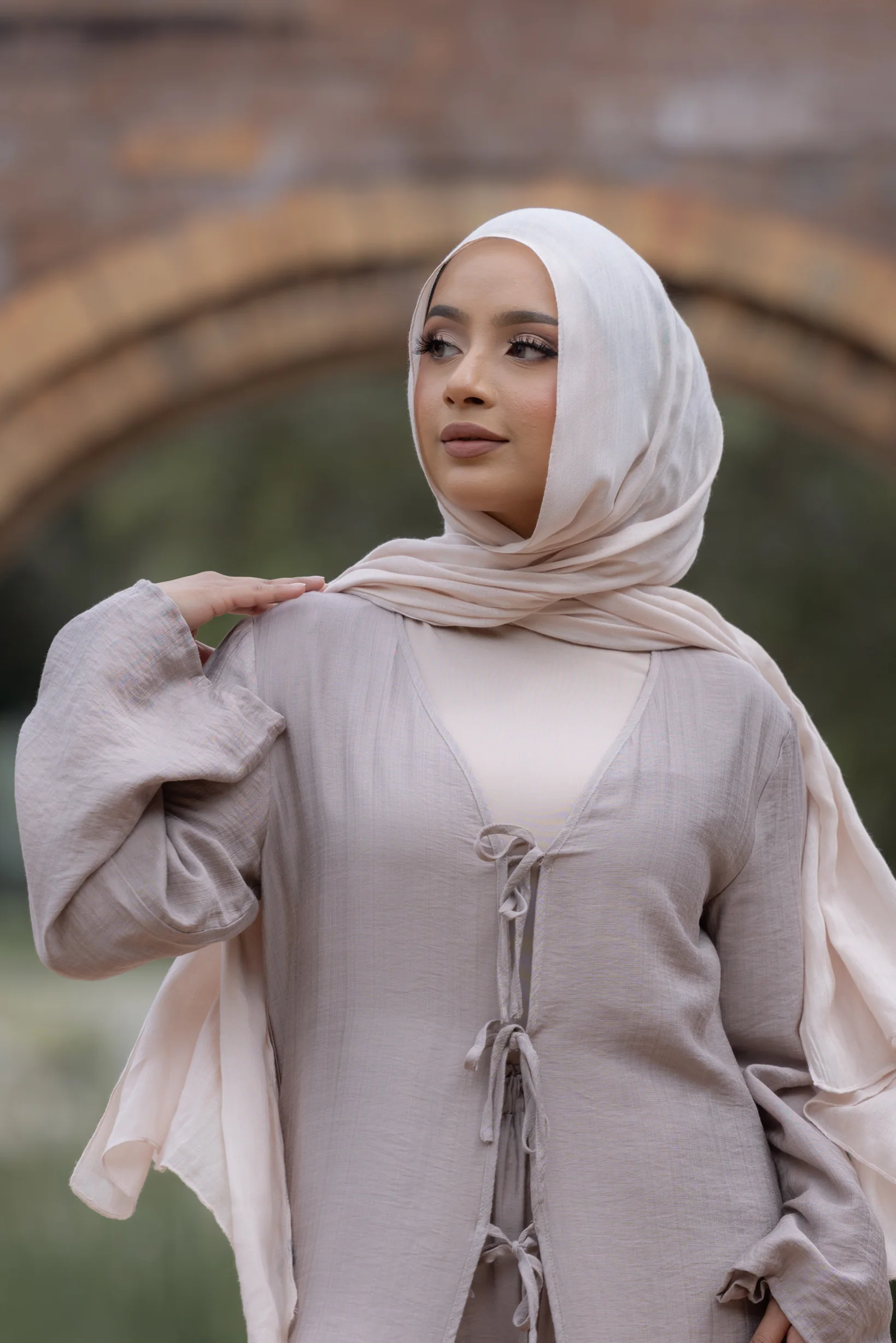 Twin Tie Cardi and Pants Set - Image 14