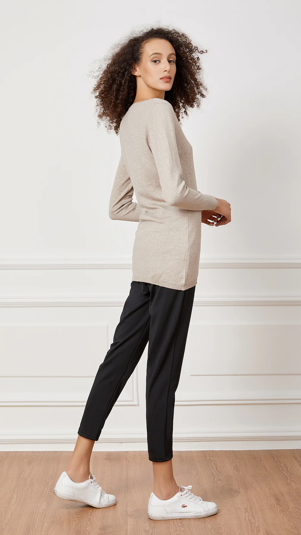 V Neck Knit Top - Image 14