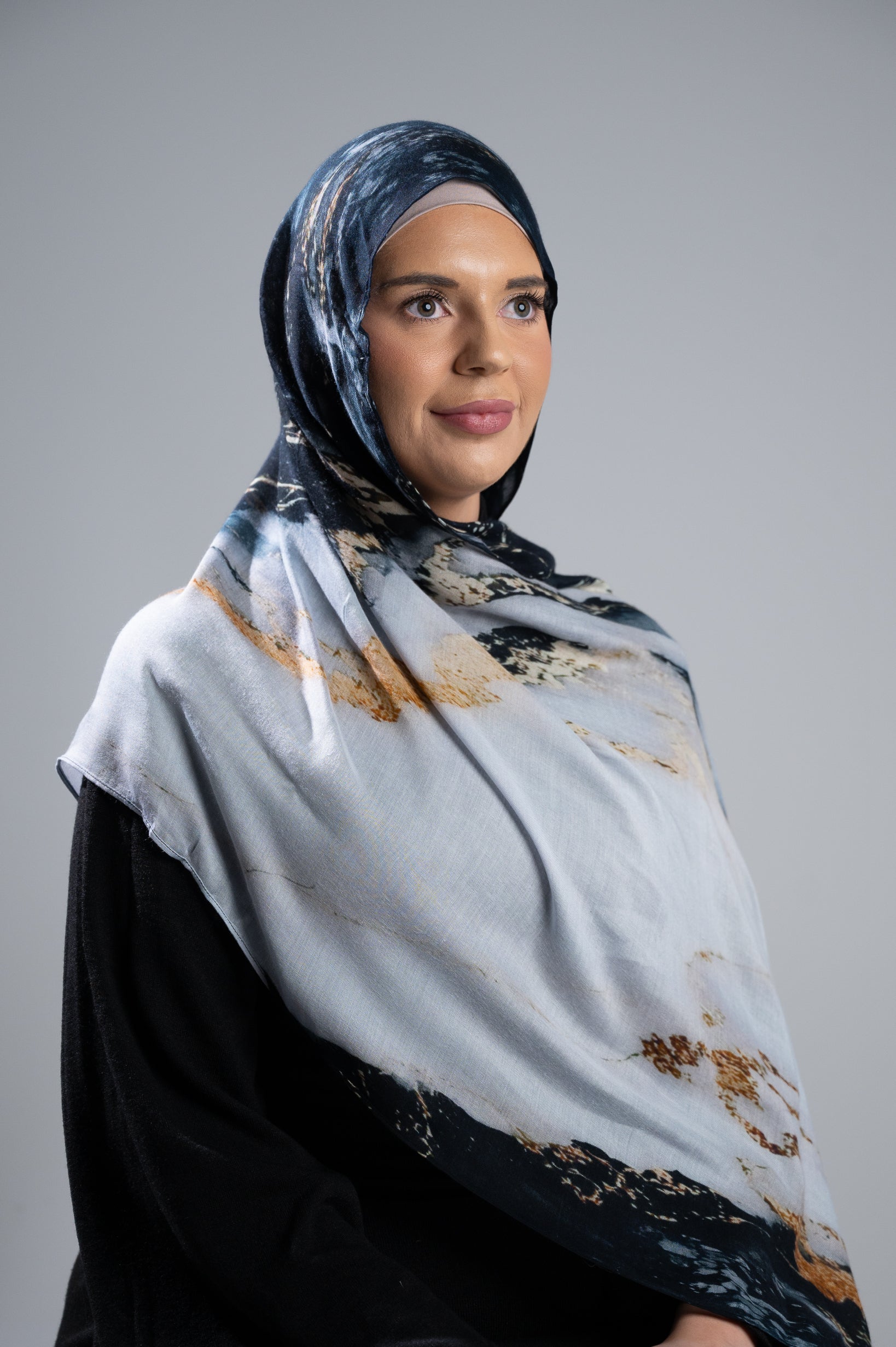 Watermark Modal Shawls - Shades of Black