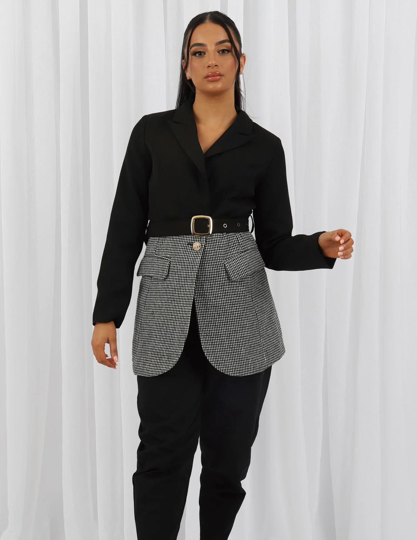 Willow Check Bottom Jacket - Image 6