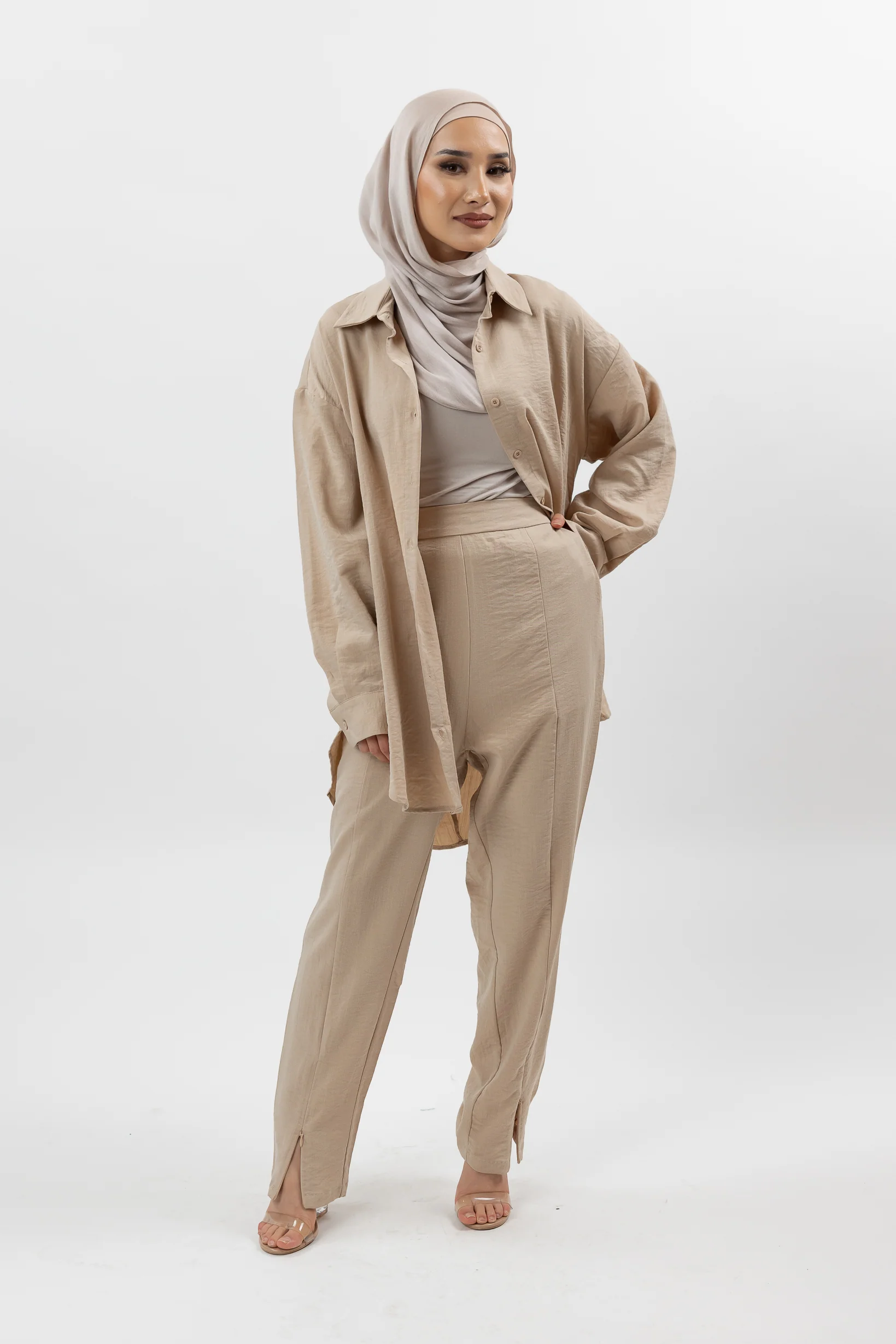 Zizi Zip Front Pants - Image 2