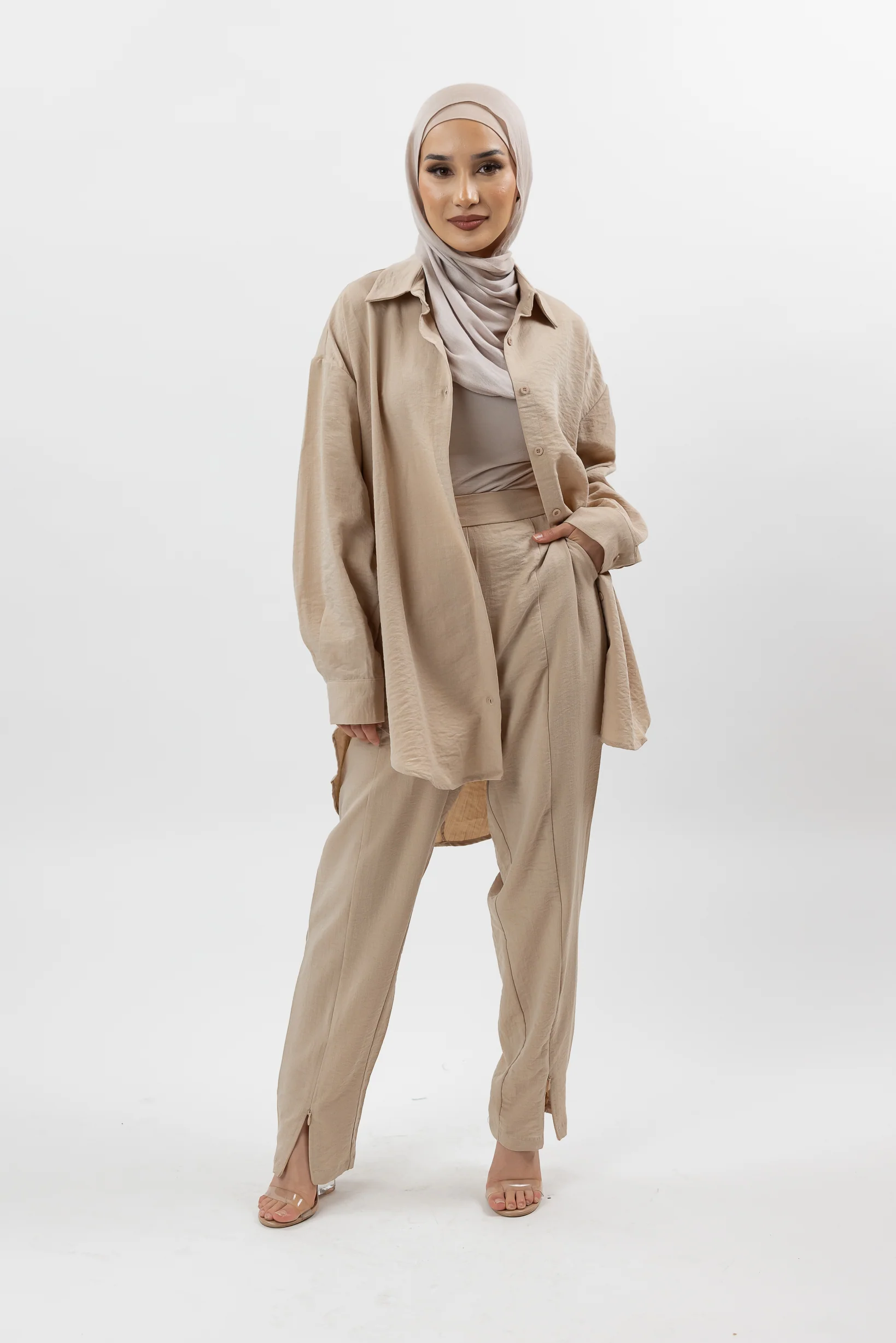 Zizi Zip Front Pants - Image 4