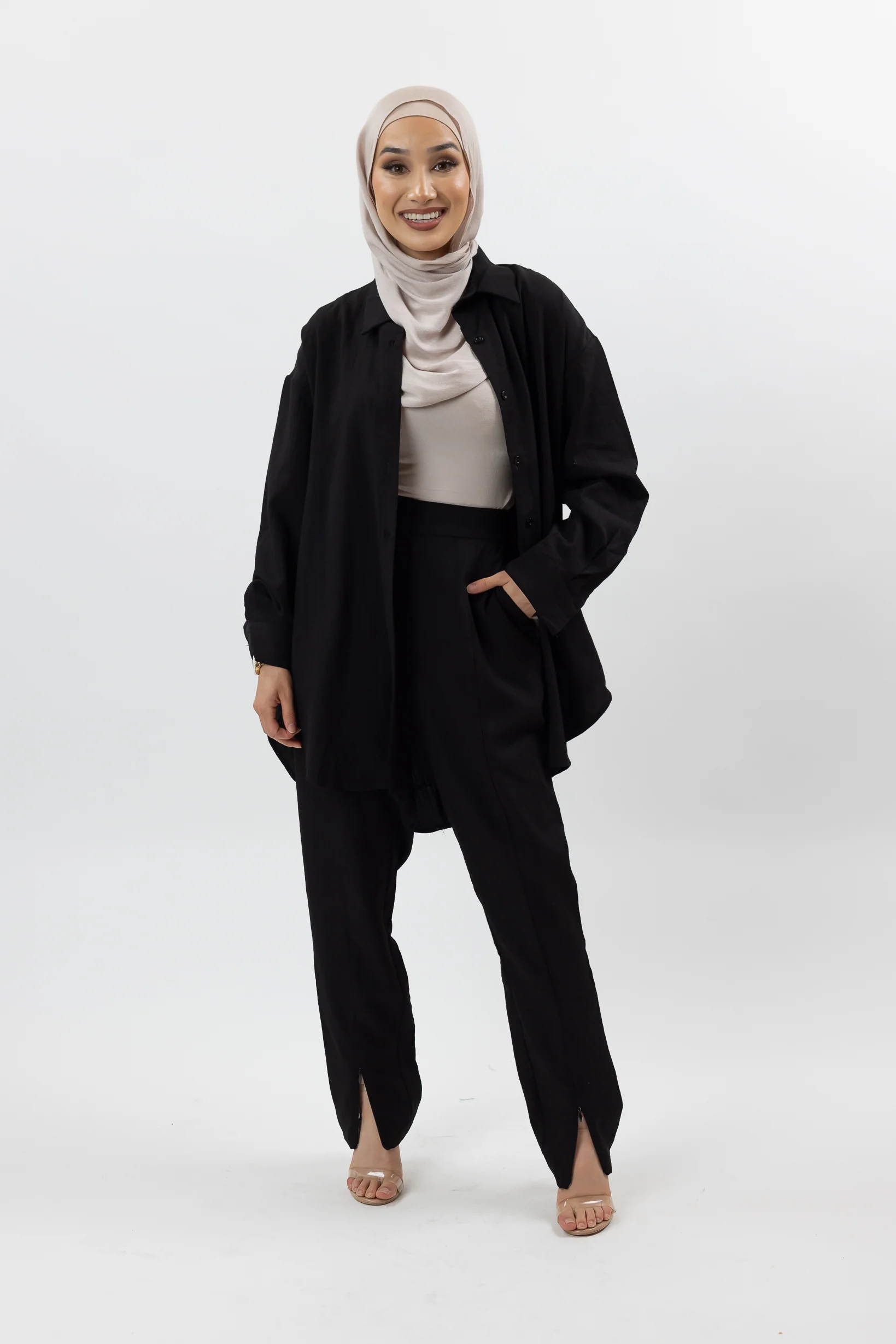 Zizi Zip Front Pants - Image 6
