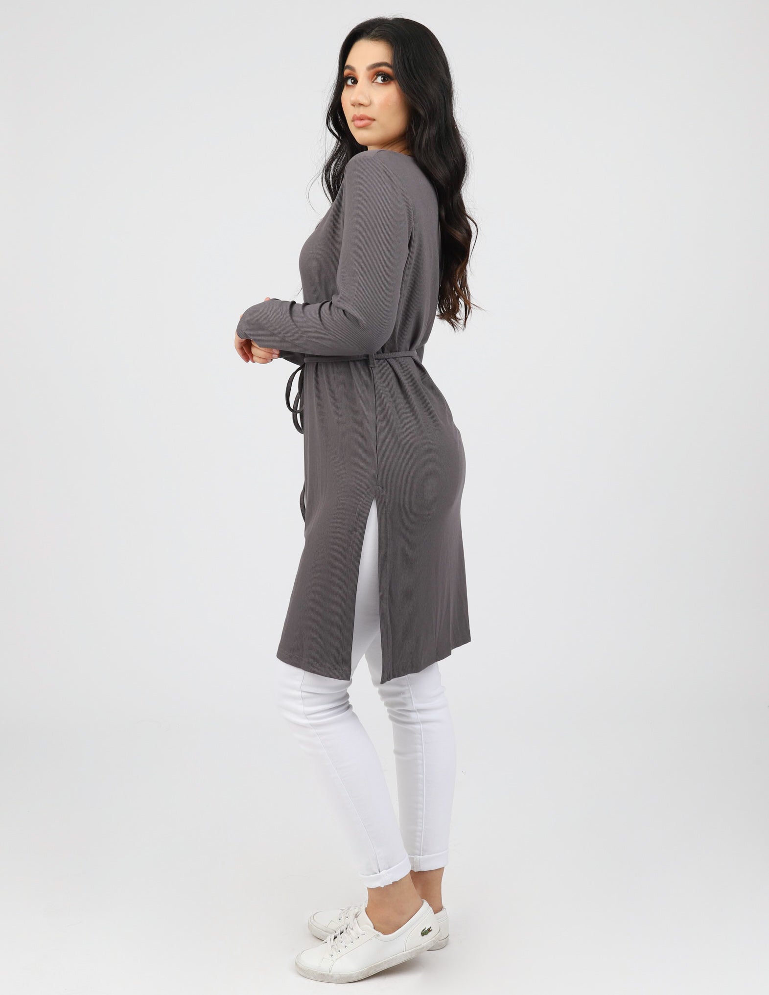 Zoey Straight Hem Tie Top - Image 28