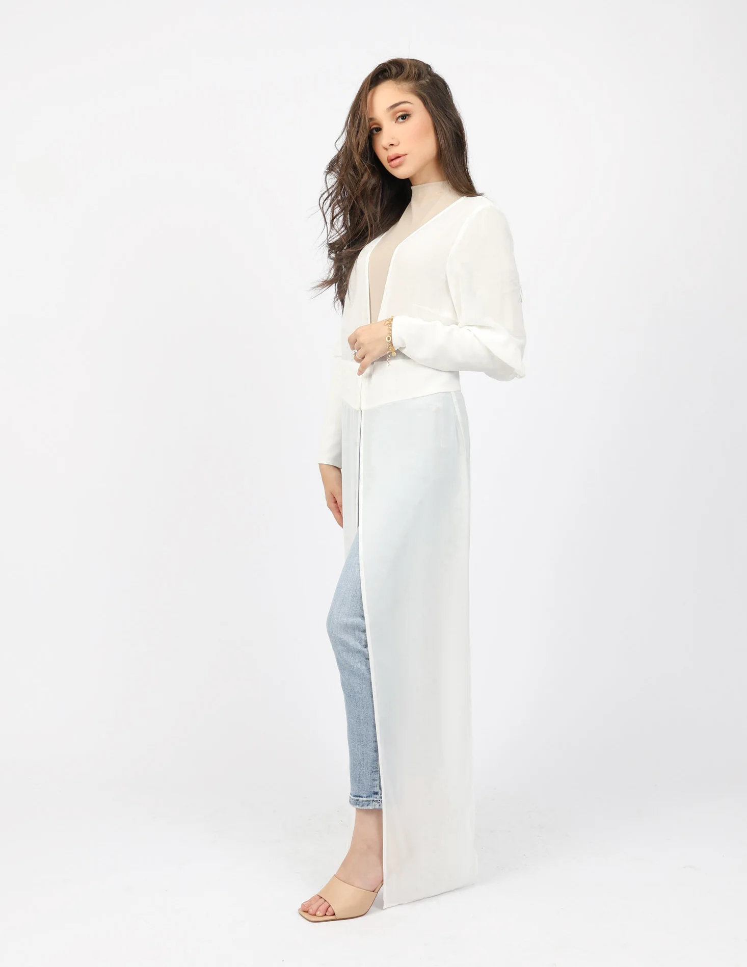 Zoya Zip Sleeve Cardigan - Image 17