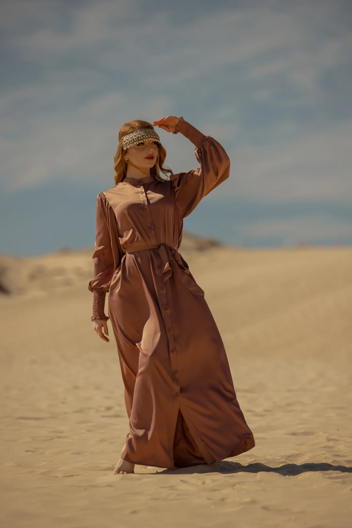 Zurini Button Down Abaya - Image 7
