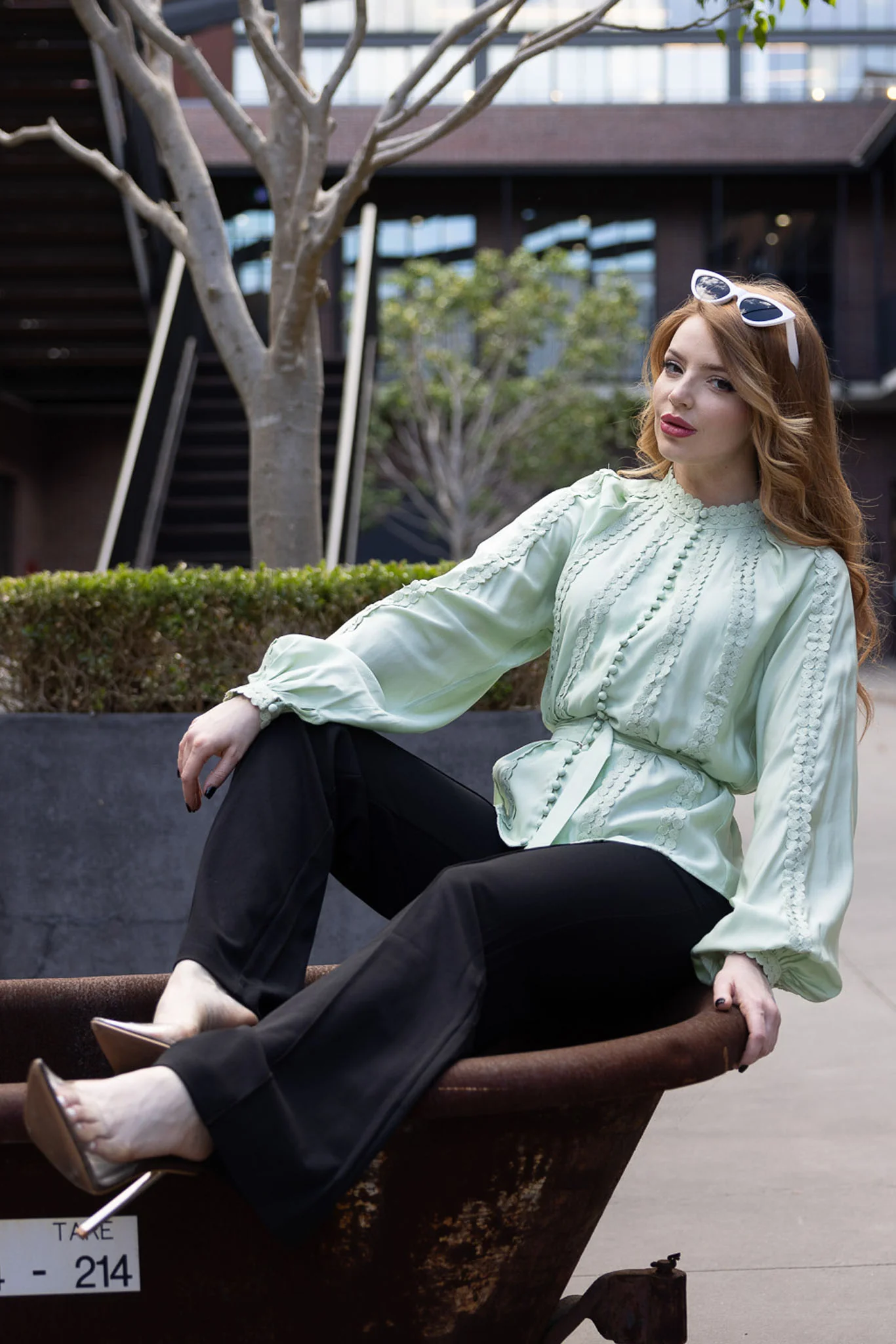 Zurini Detailed Blouse - Image 2