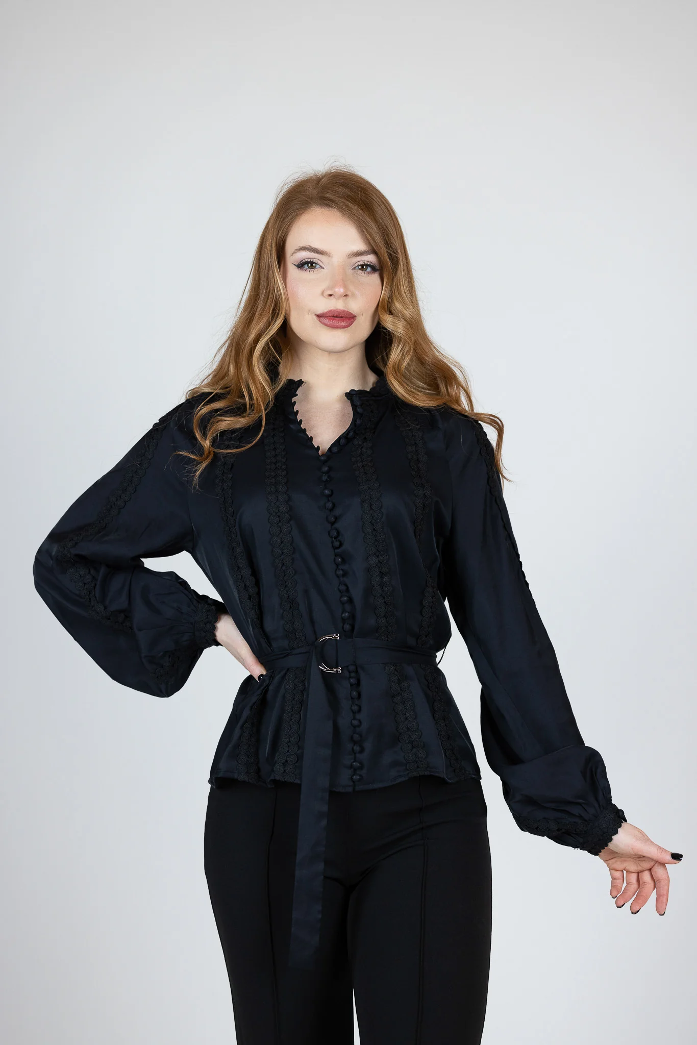 Zurini Detailed Blouse - Image 8